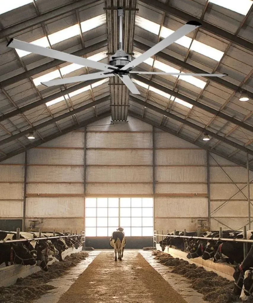 Destratificateurs d'air industriel batiment